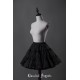 Classical Puppets A-Line Petticoat I(In Stock/Black Only)